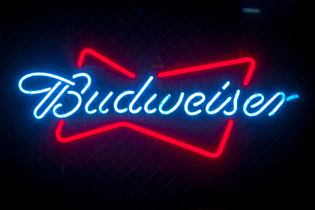 Budweiser sign 