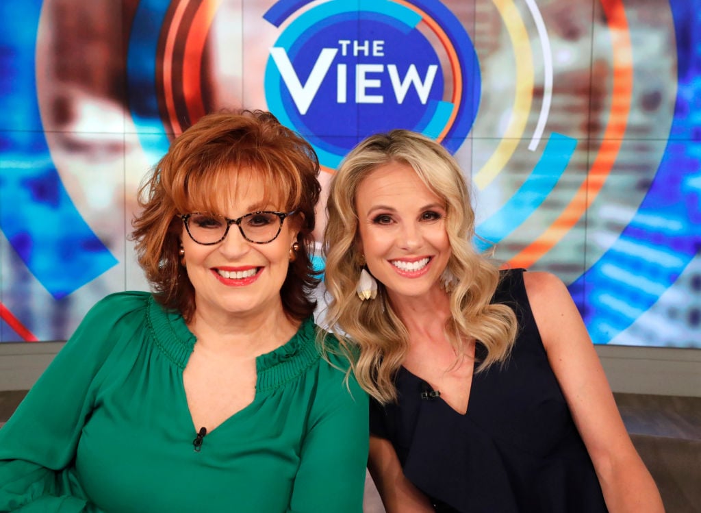 Joy Behar and Elisabeth Hasselbeck