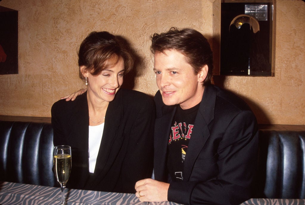  Tracy Pollan and Michael J. Fox. 