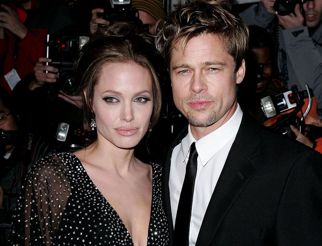 Angelina Jolie and Brad Pitt