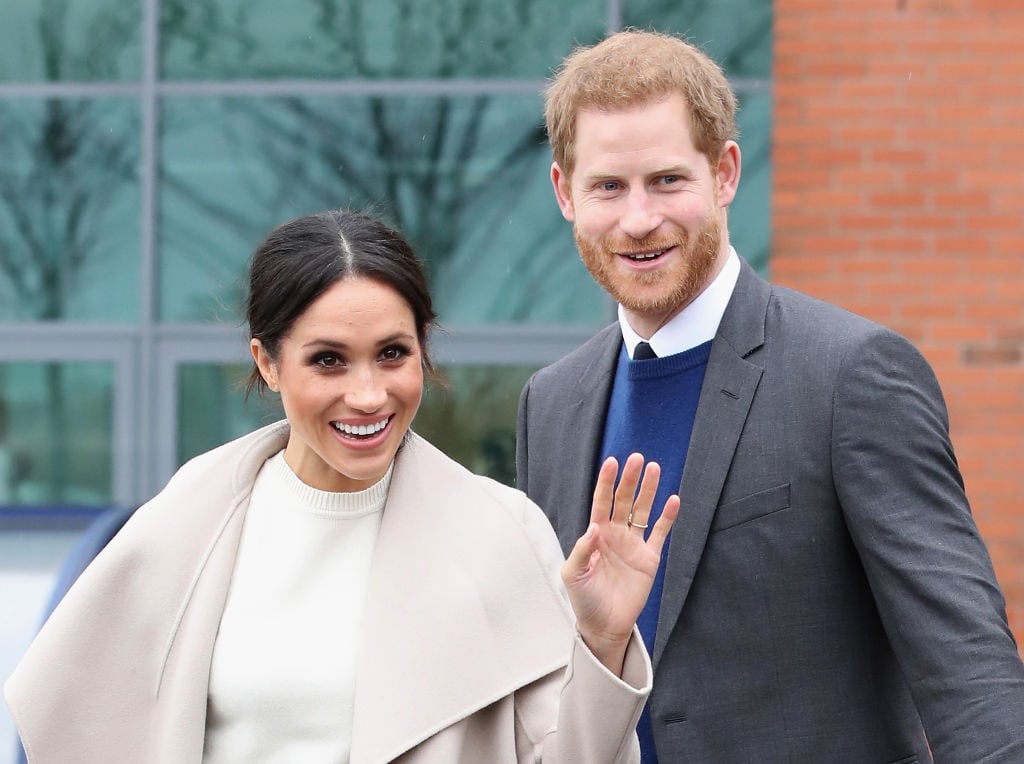 Prince Harry and Meghan Markle visit Catalyst Inc, a next generation science park, to meet young entrepreneurs and innovators on March 23, 2018 in Belfast, Nothern Ireland