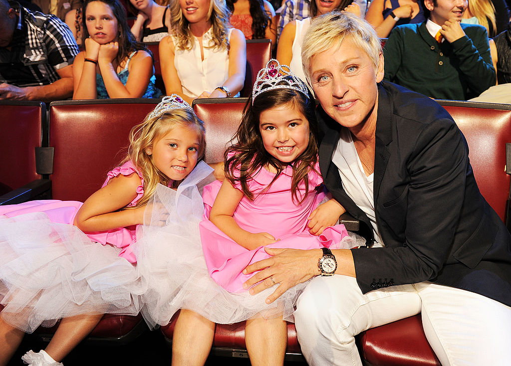 Rosie, Sophia Grace, and Ellen DeGeneres