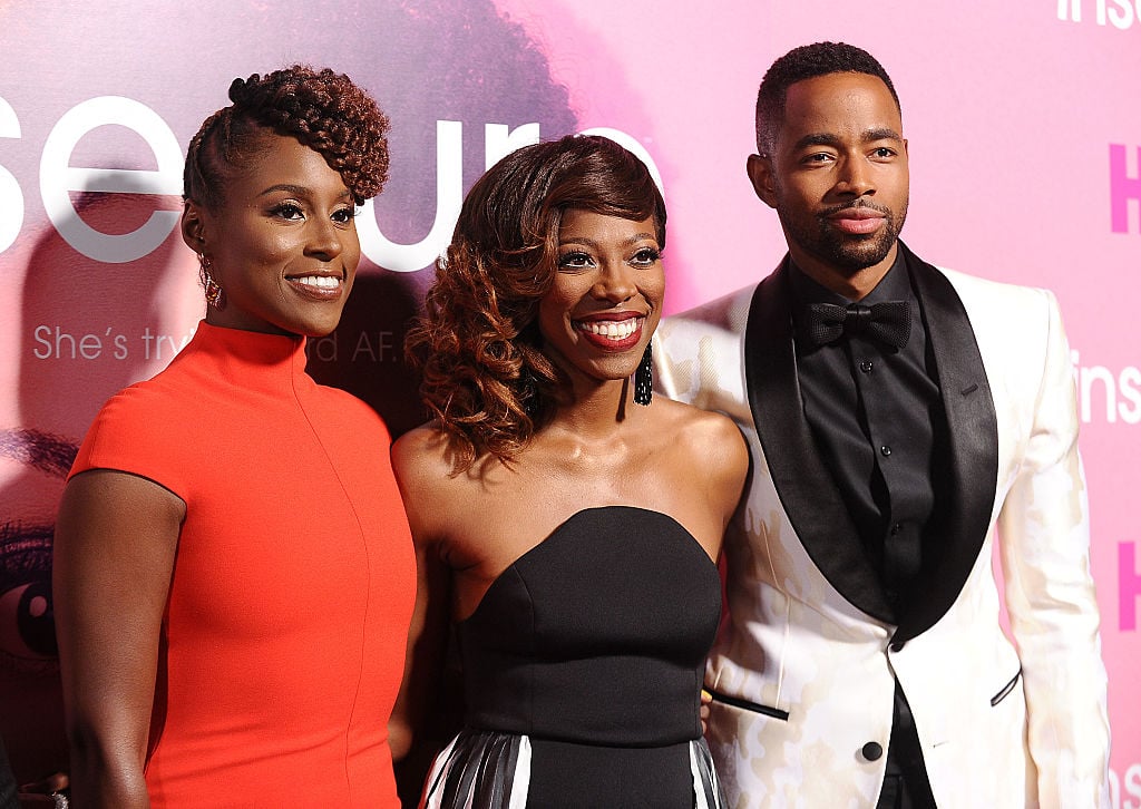 Issa Rae, Yvonne Orji and Jay Ellis 