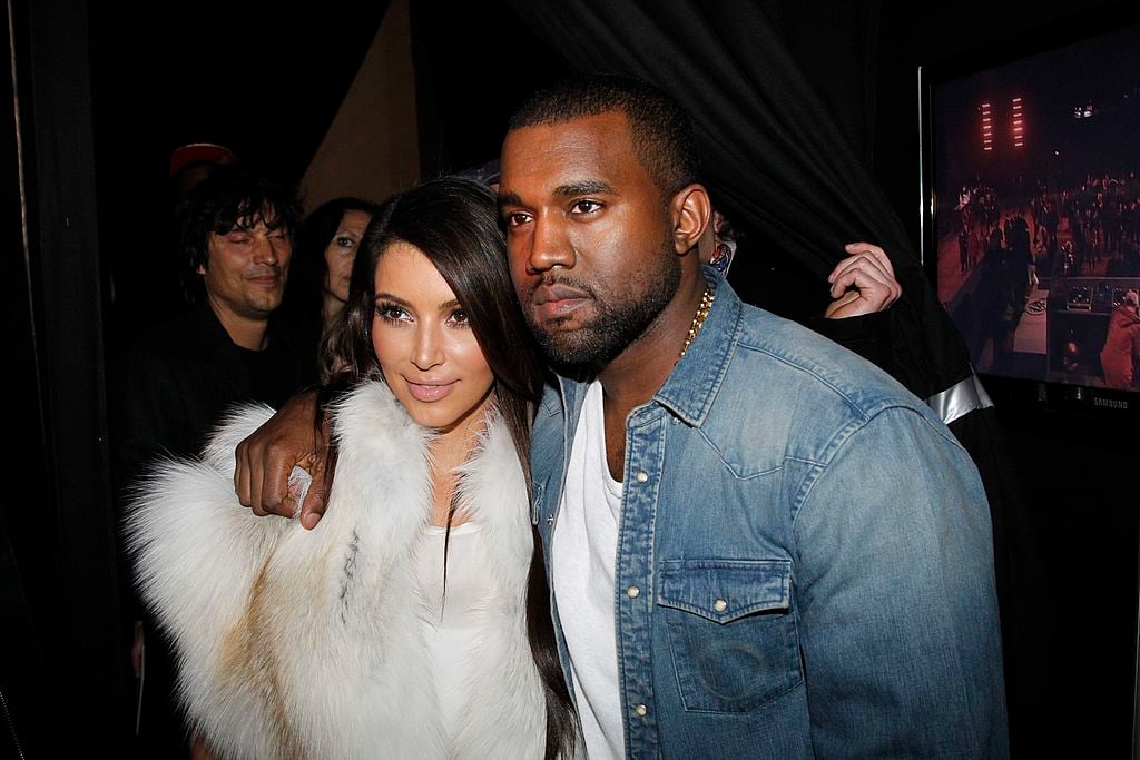 Kim Kardashian West and Kanye West i