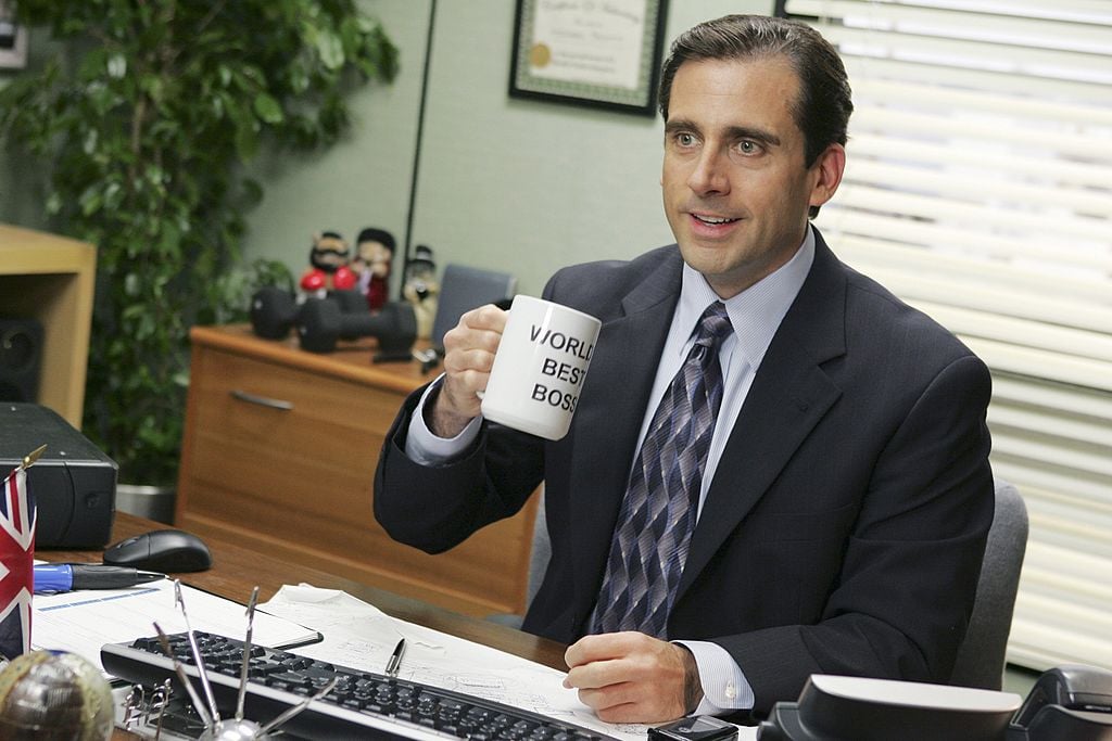 Steve Carell as Michael Scott on The Office