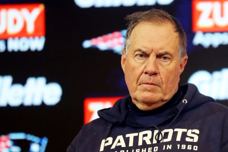 Bill Belichick Gives Dog Treat After Patriots Draft Pick