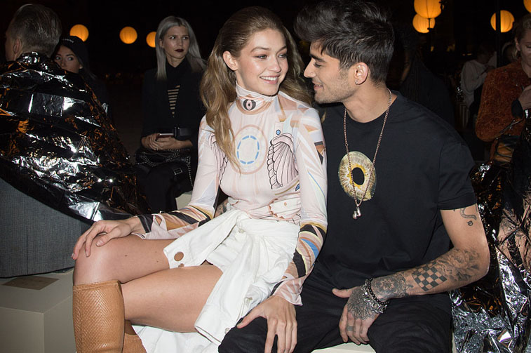 Gigi Hadid and Zayn Malik