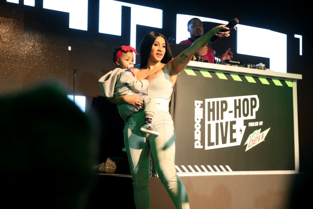 Cardi B Filmed Her Daughter, Kulture, Ignoring Her and the ...