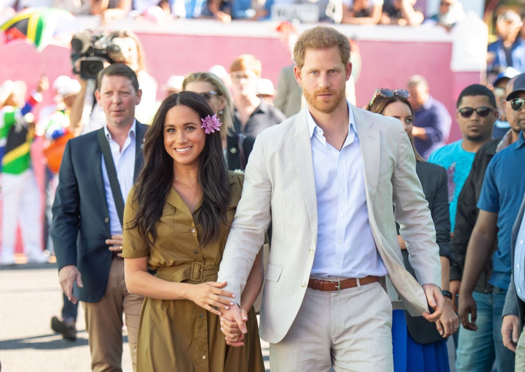 Prince Harry and Meghan, Duchess of Sussex attend Heritage Day public holiday celebrations in the Bo Kaap district of Cape Town