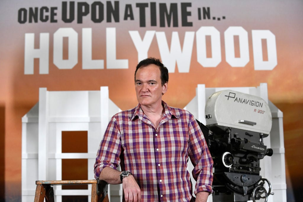 Quentin Tarantino attending a photo call for 'Once Upon a Time in Hollywood'