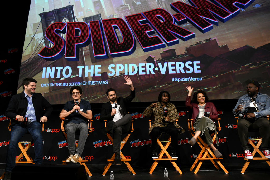 cast of into the spider verse