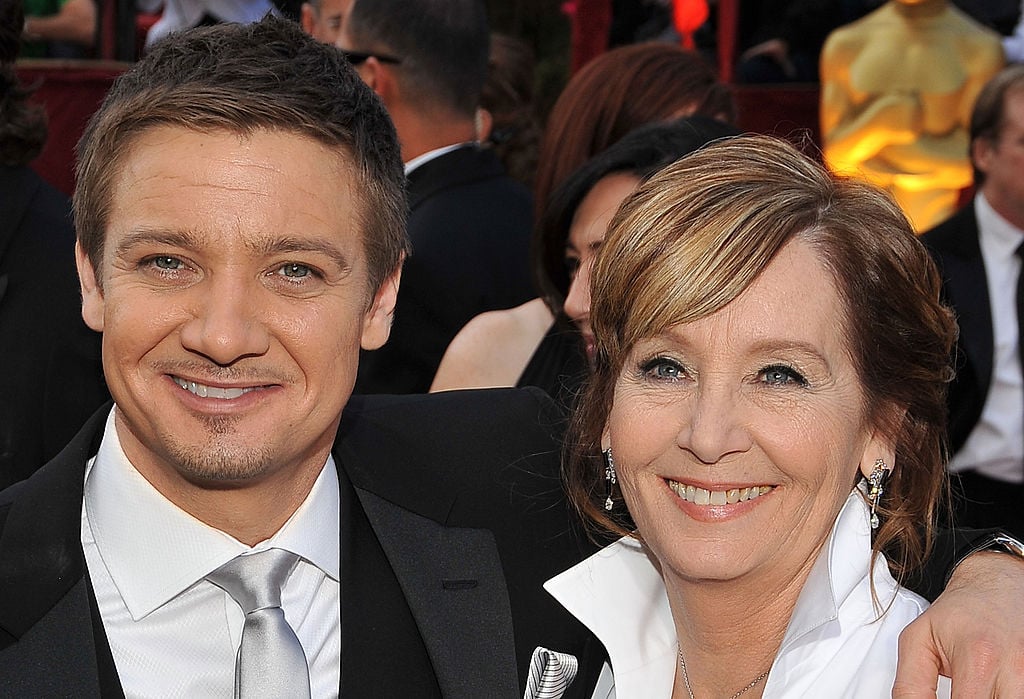 Jeremy Renner and his mom