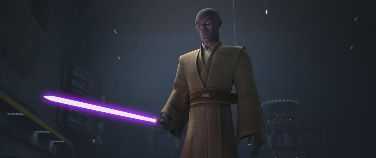 Mace Windu is Episode 4 of Season 7, 'Star Wars: The Clone Wars'