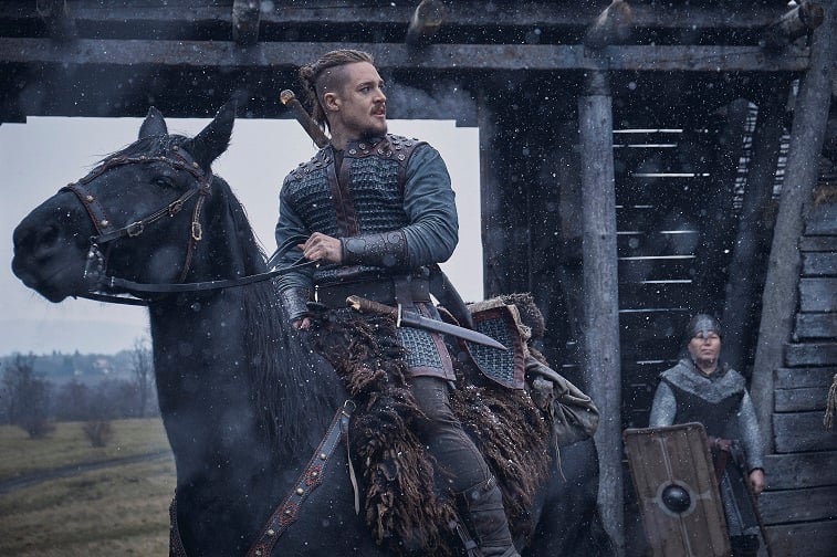 Alexander Dreymon as Uhtred in 'The Last Kingdom'