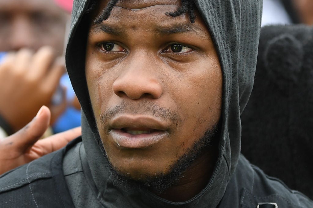 John Boyega Makes Emotional Speech at London Protest: 'Black Lives Have ...