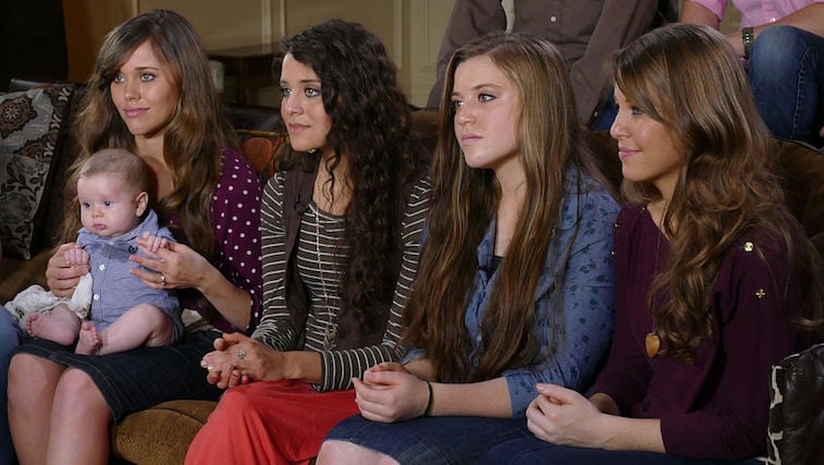 Joy Duggar and three of her older sisters