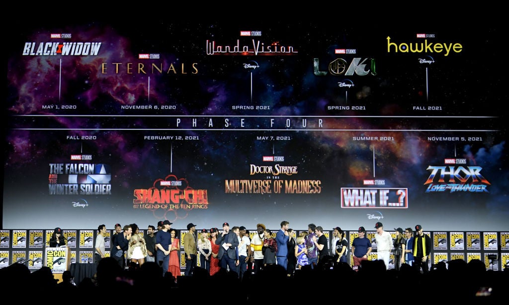 Marvel MCU Phase 4 Slate