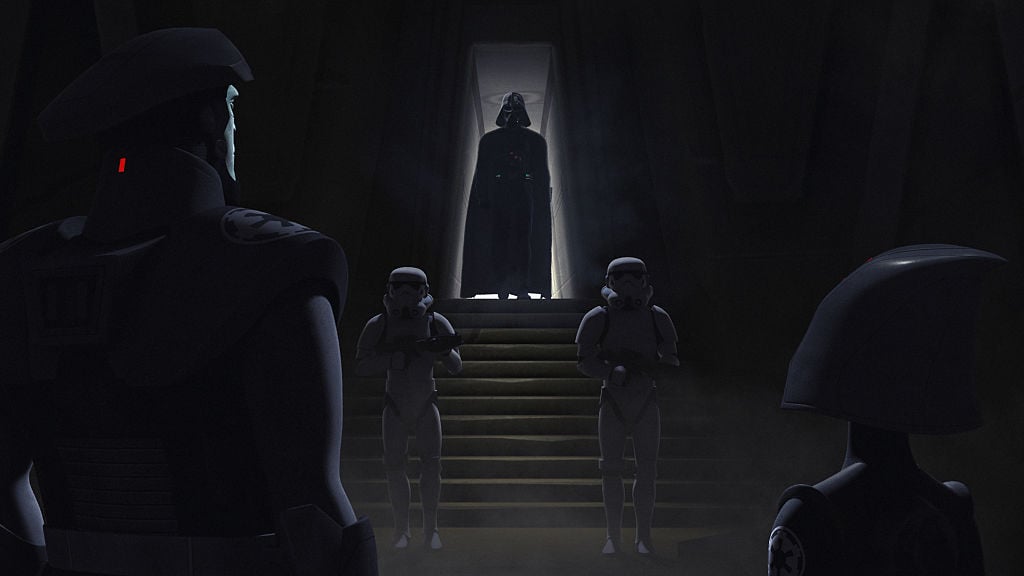 Politiek Meedogenloos gevolgtrekking Why Are Darth Vader's Eyes Visible At The End of 'Star Wars: The Clone Wars '?