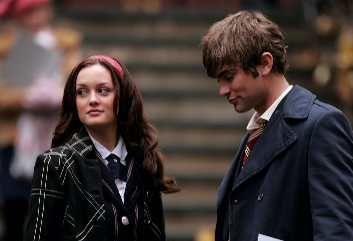 Chace Crawford and Leighton Meester in 'Gossip Girl'