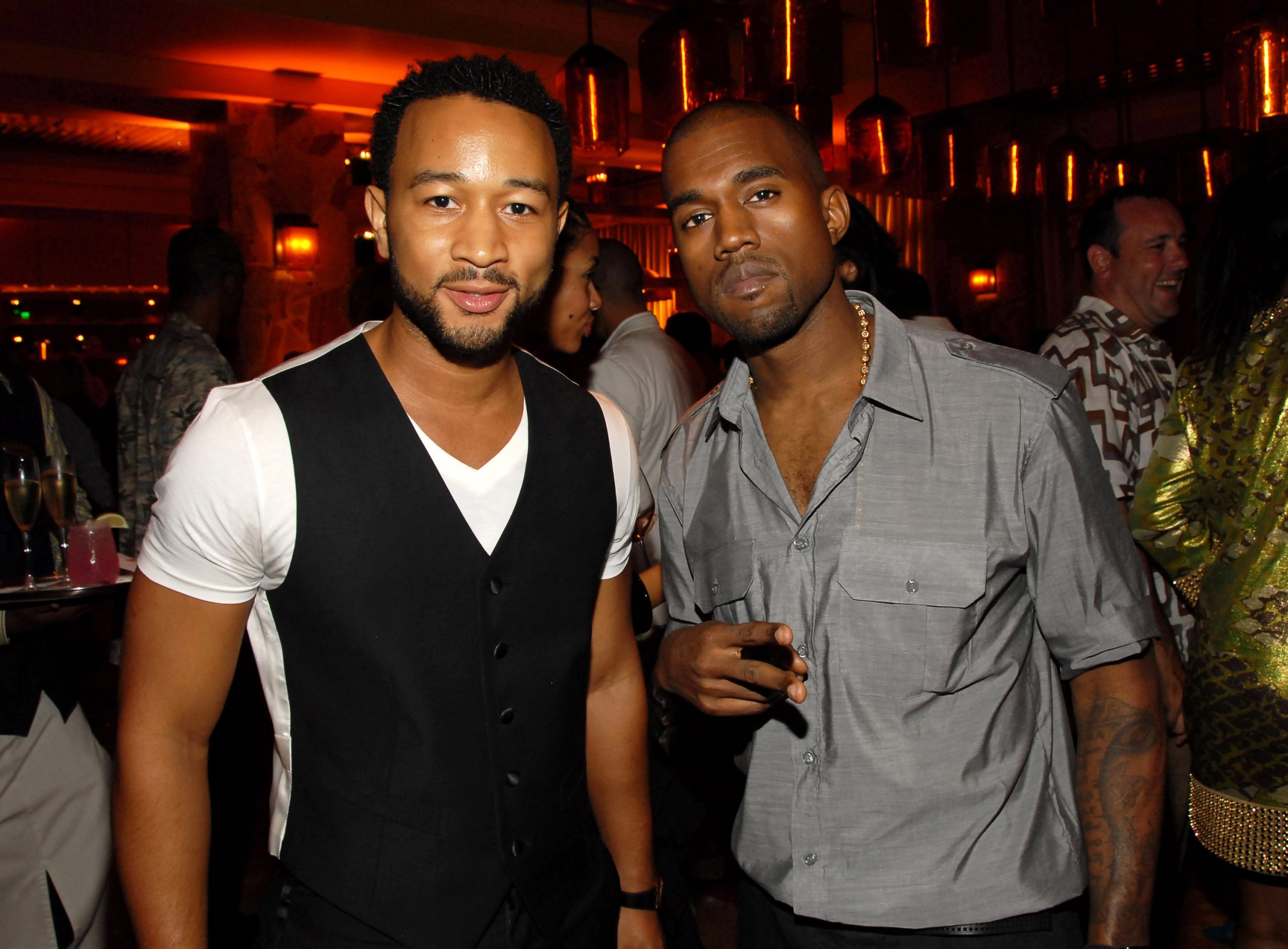 John Legend and Kanye West