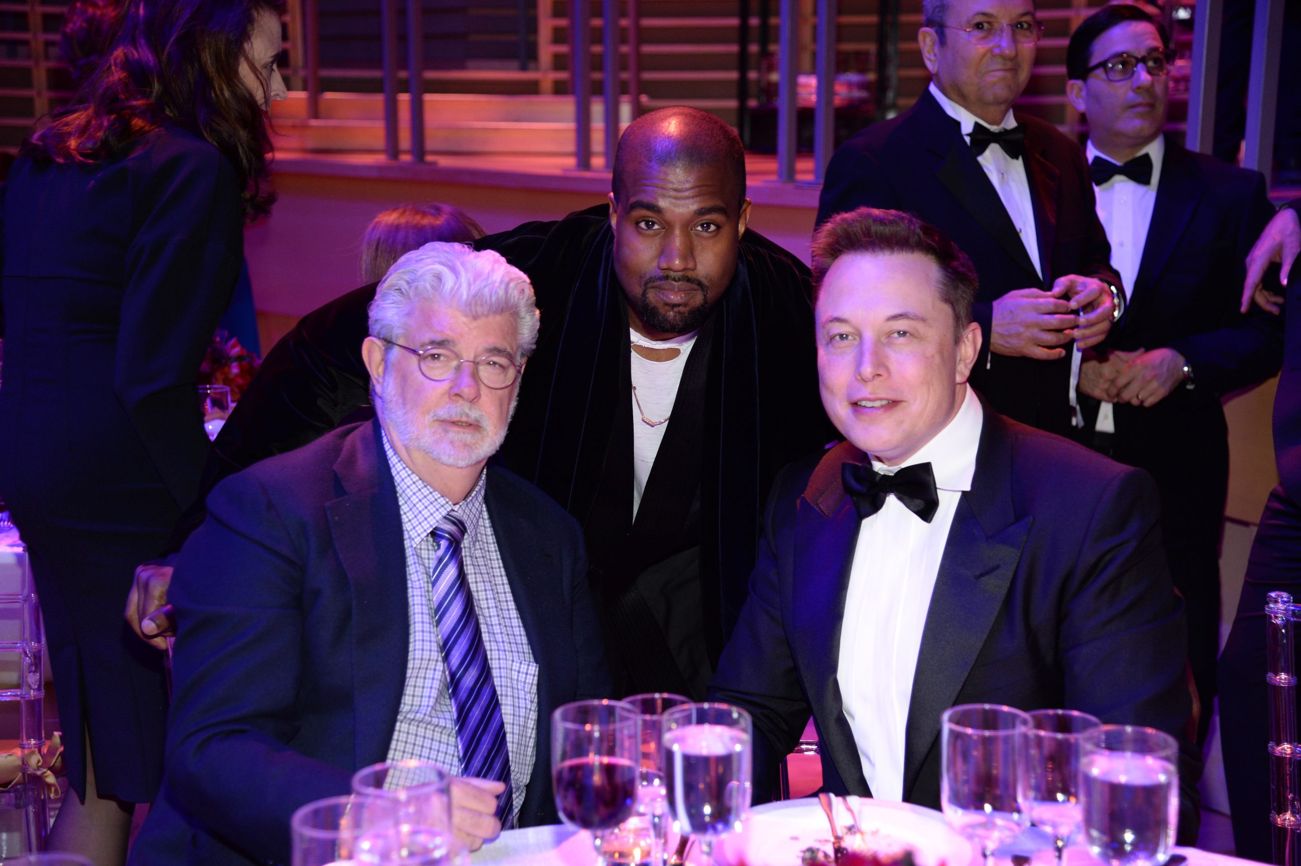 Kanye West and Elon Musk