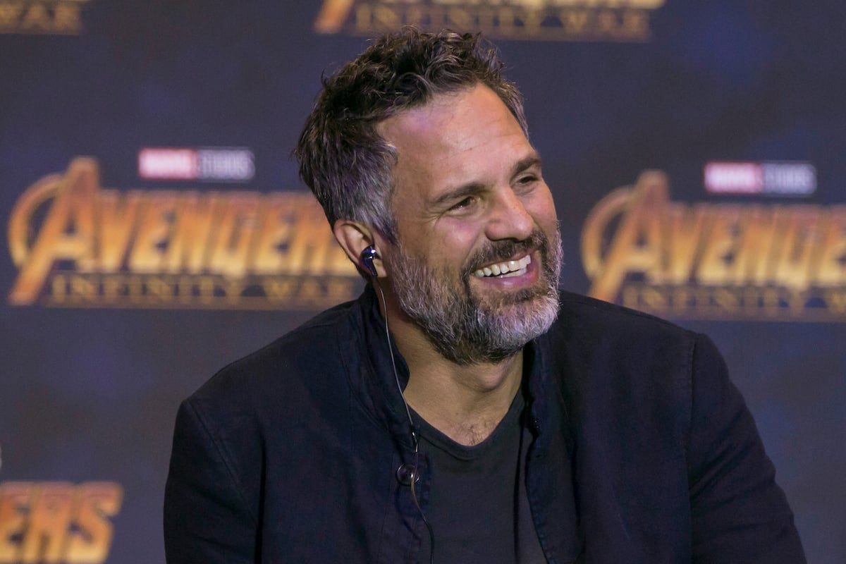 Mark Ruffalo at an 'Avengers: Infinity War' press conference