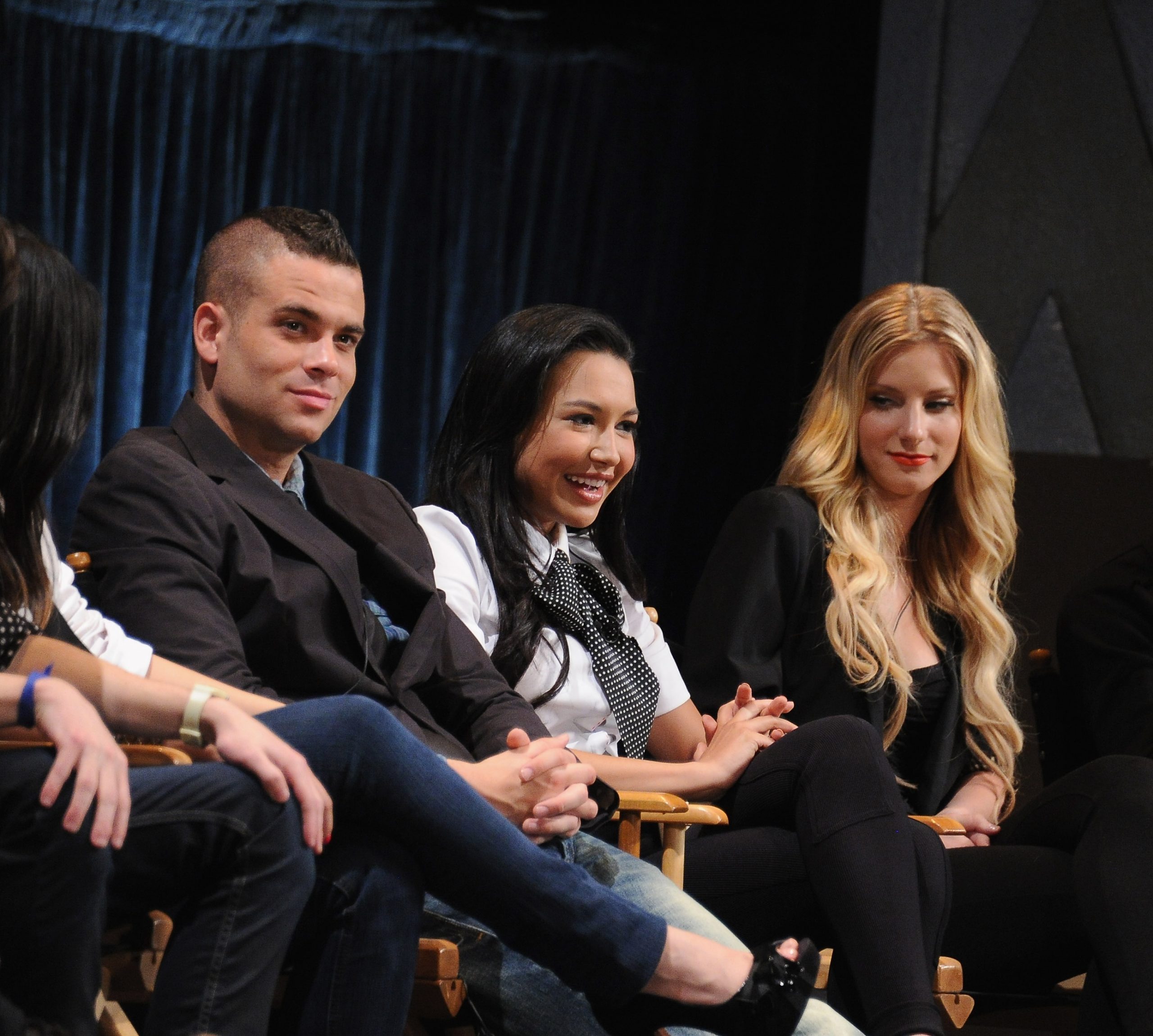 Mark Salling and Naya Rivera