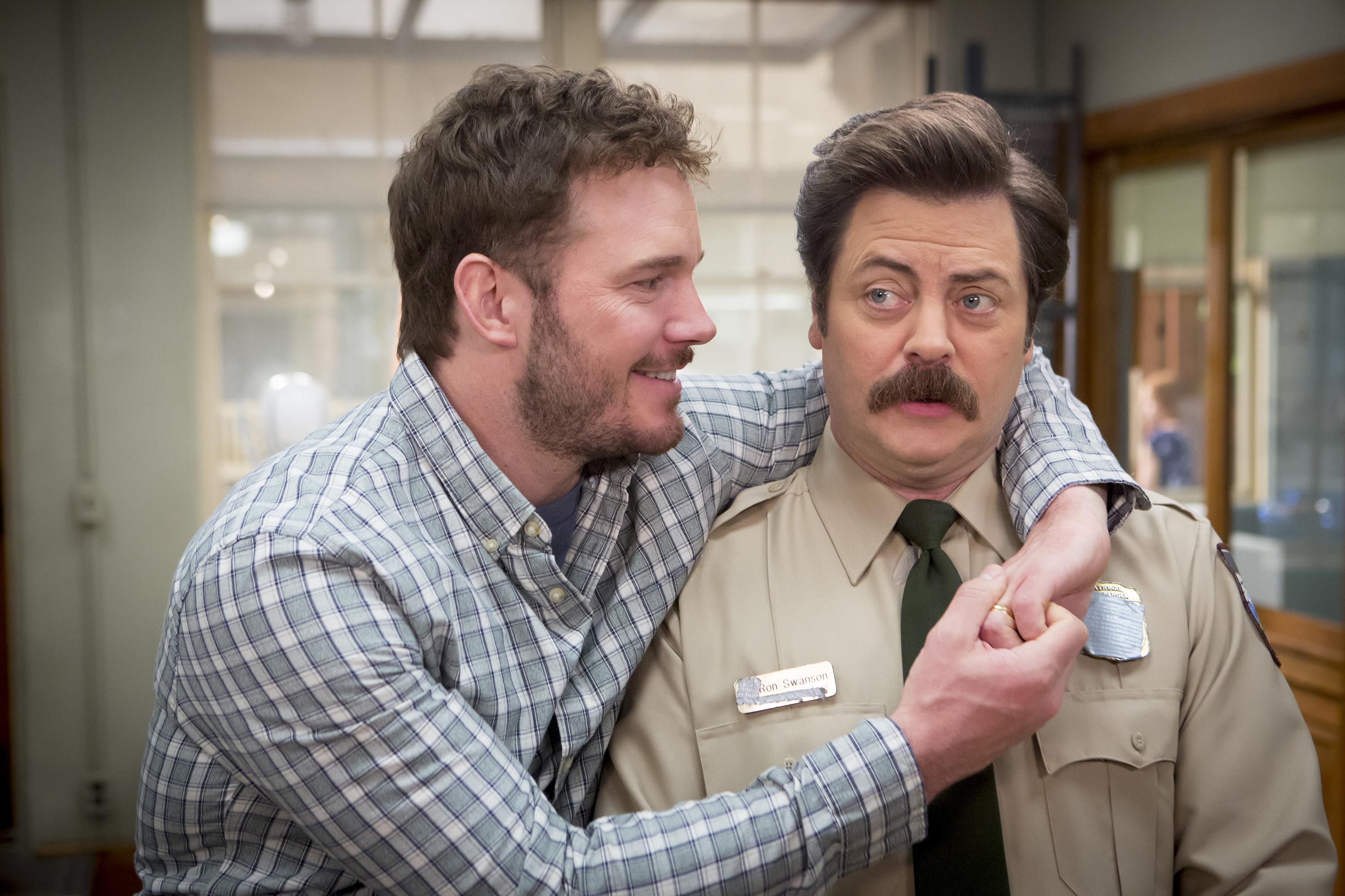 Parks and Recreation': How 'The Office' & a Post-It Note Helped Nick  Offerman Become Ron Swanson