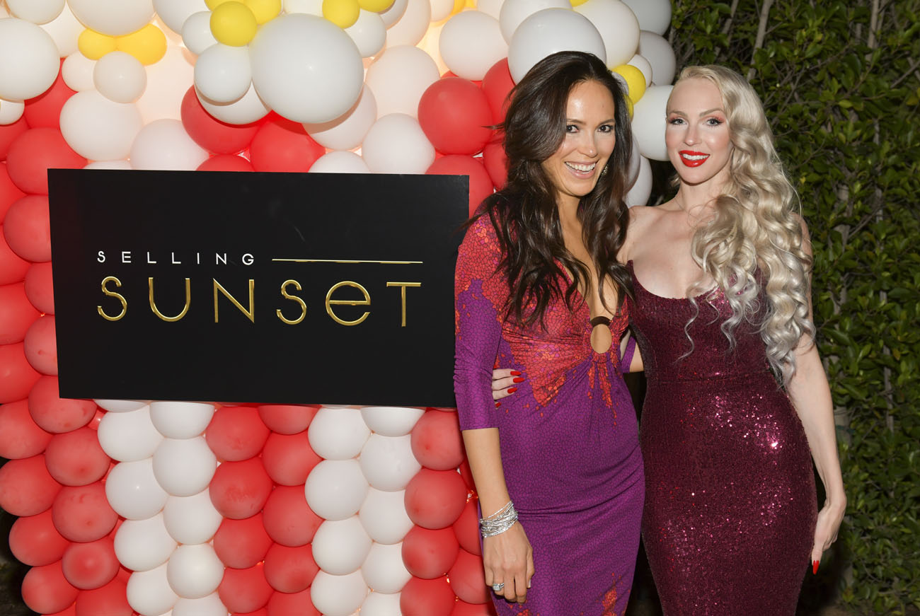 Selling Sunset stars Christine Quinn and Davina Potratz look