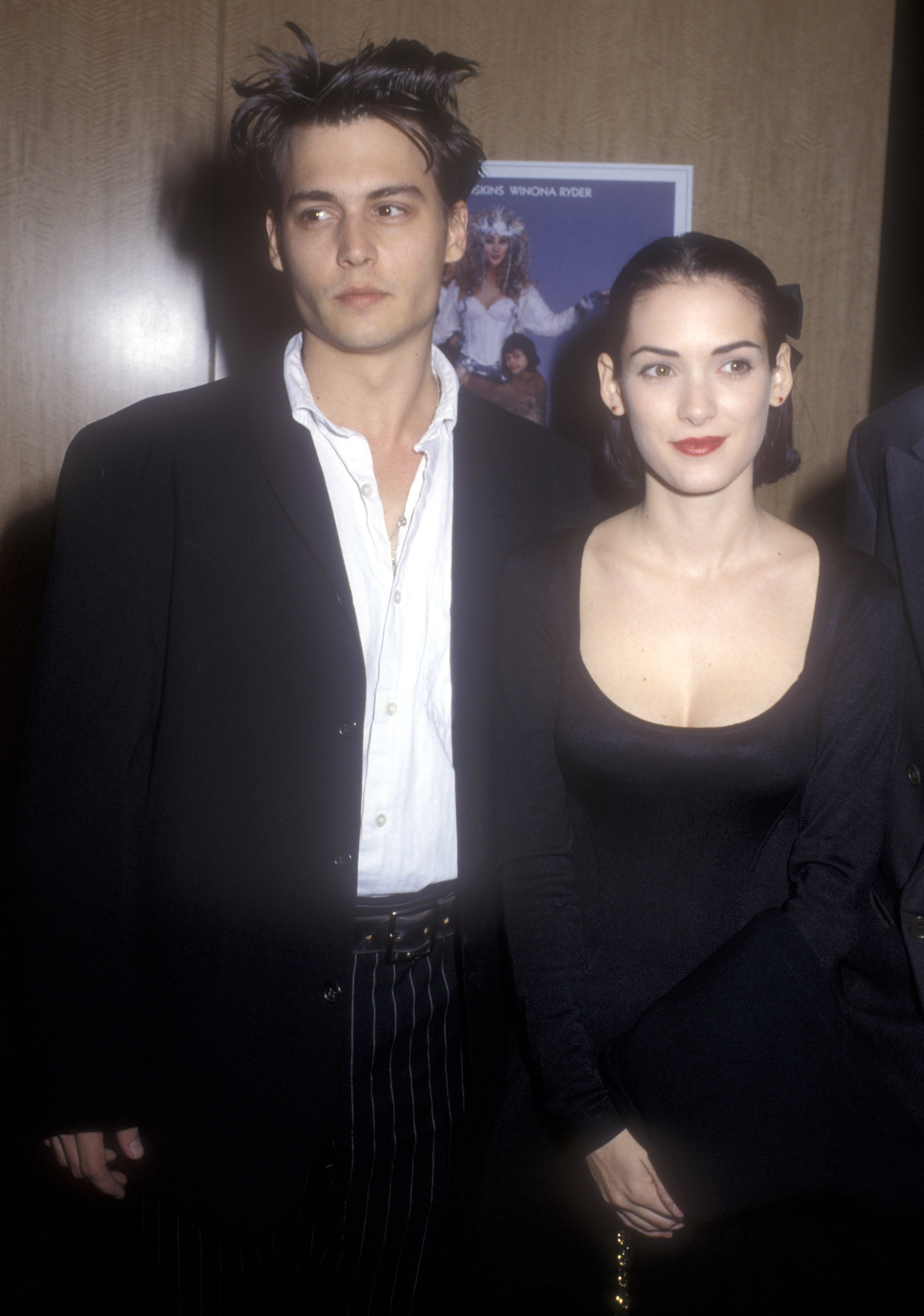 Johnny Depp Was Winona Ryder S First Real Heartbreak   Depp And Ryder 4 