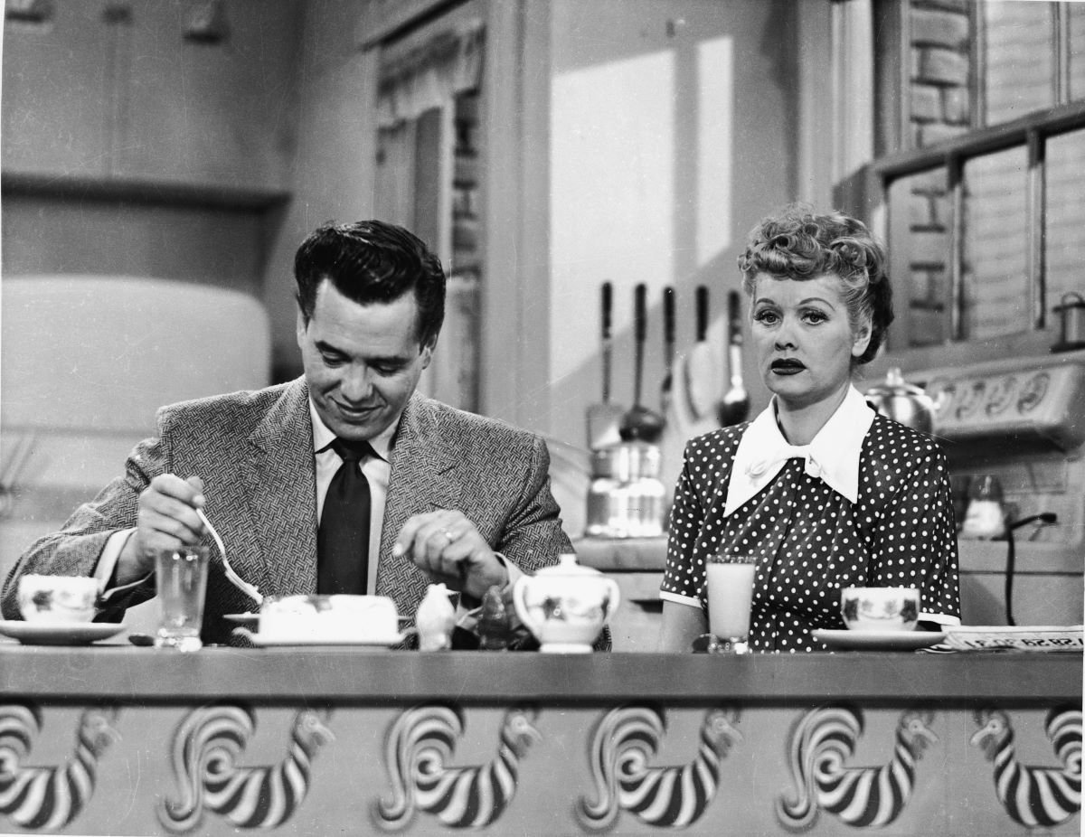 Lucille Ball and Desi Arnaz