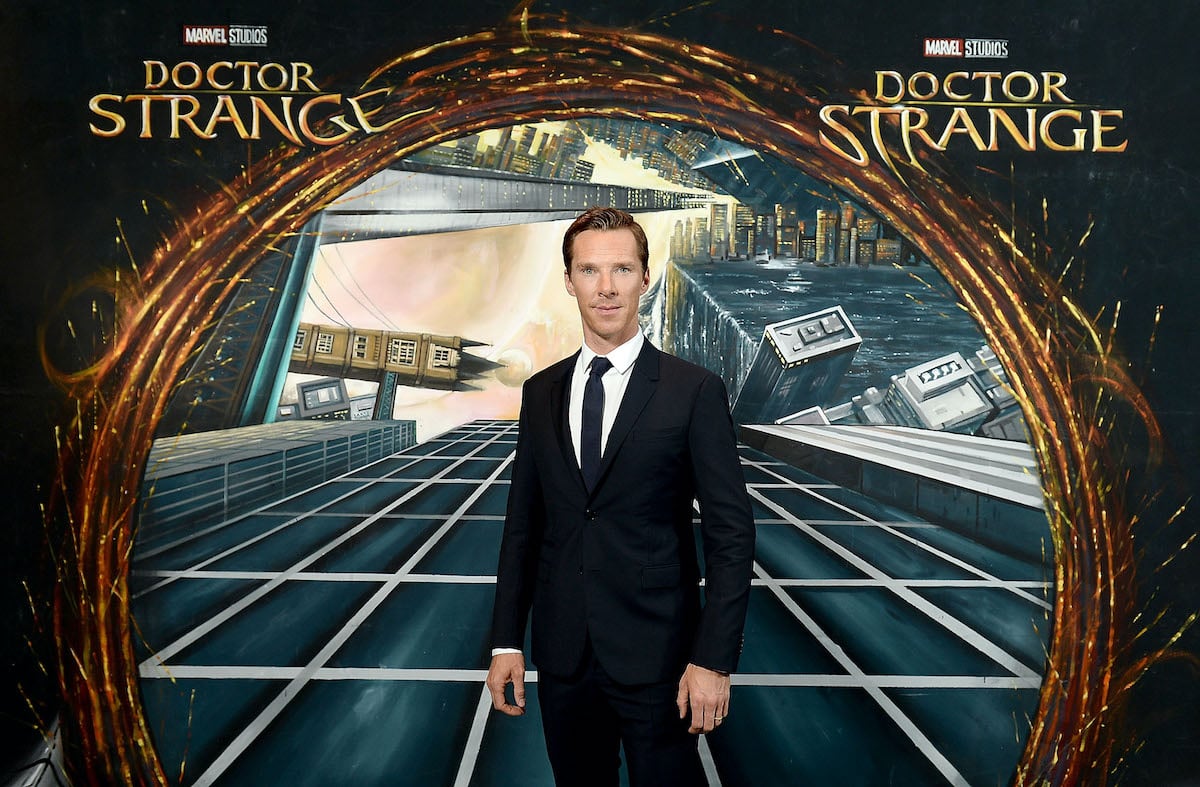 Benedict Cumberbatch at a fan screening of 'Doctor Strange'