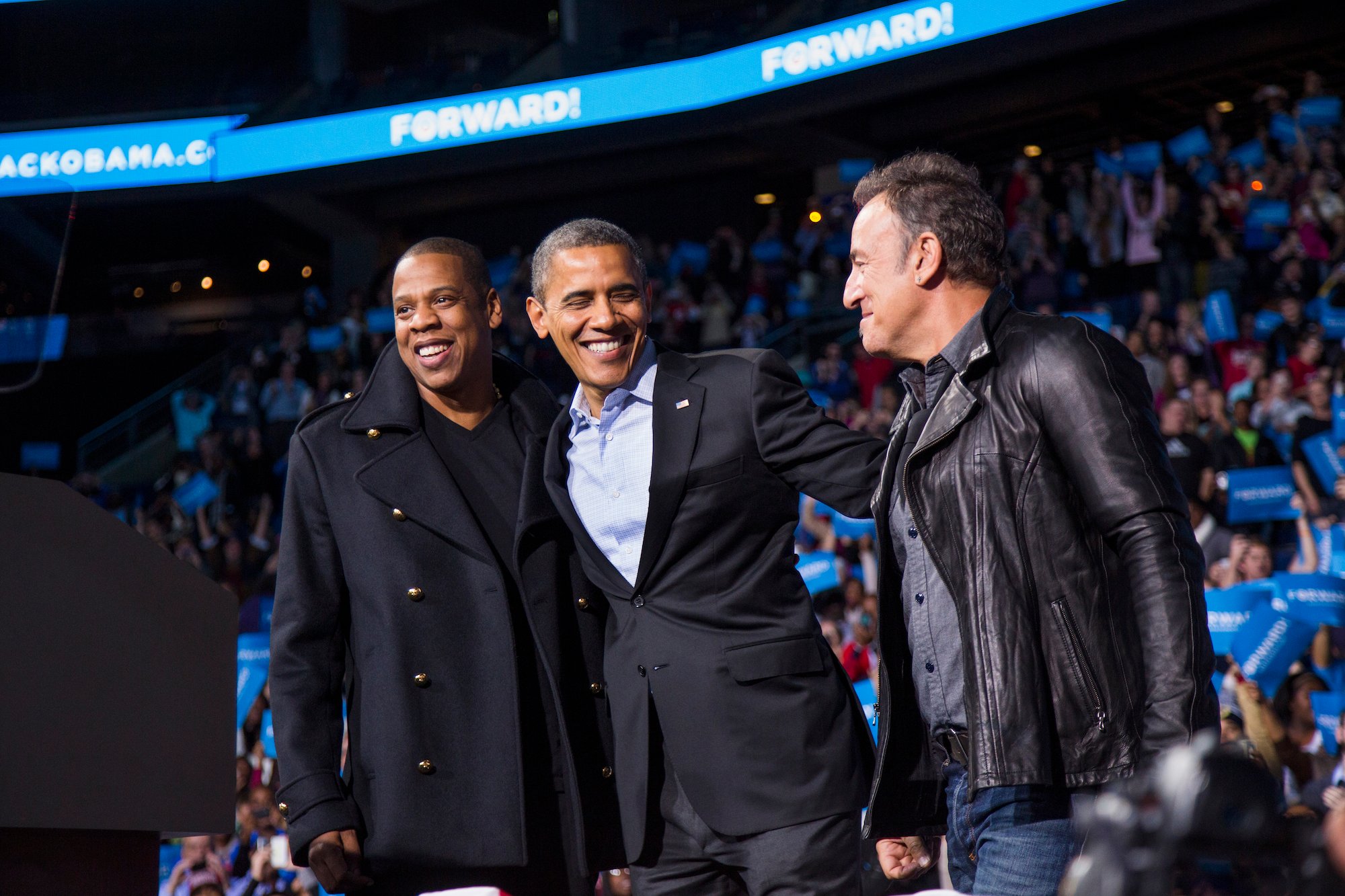 Jay-Z endorses Obama In Suit and Tie and Brooklyn Nets Cap - NetsDaily