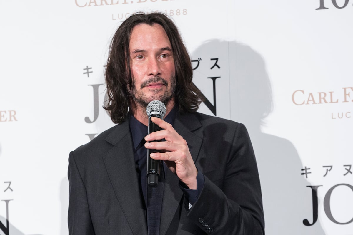 Keanu Reeves at the Japanese premiere of 'John Wick: Chapter 3 -- Parabellum'