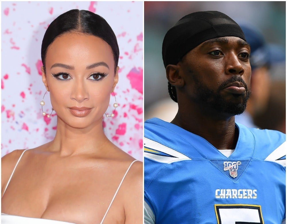 (L) Draya Michele, (R) Tyrod Taylor