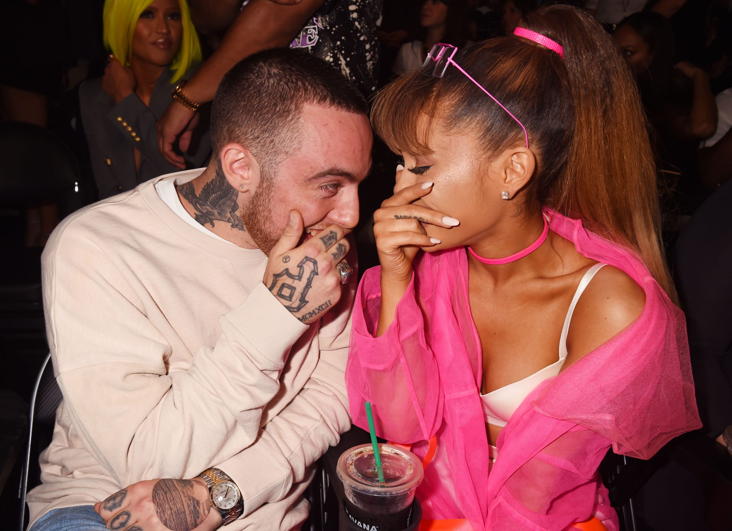 Ariana Grande, Mac Miller Dress as Pokémon for Halloween