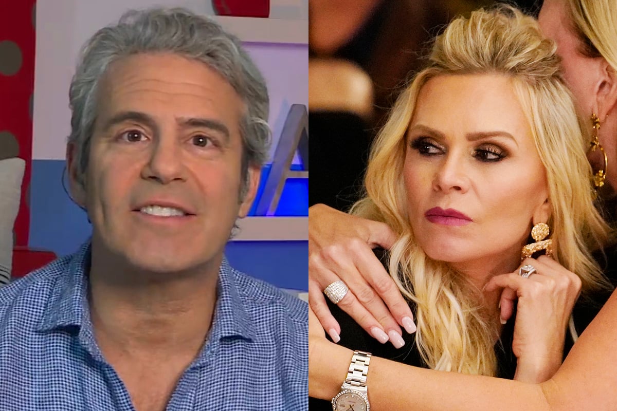 Andy Cohen Reacts To Tamra Judge Claim She Was Axed From 'RHOC' Due To ...