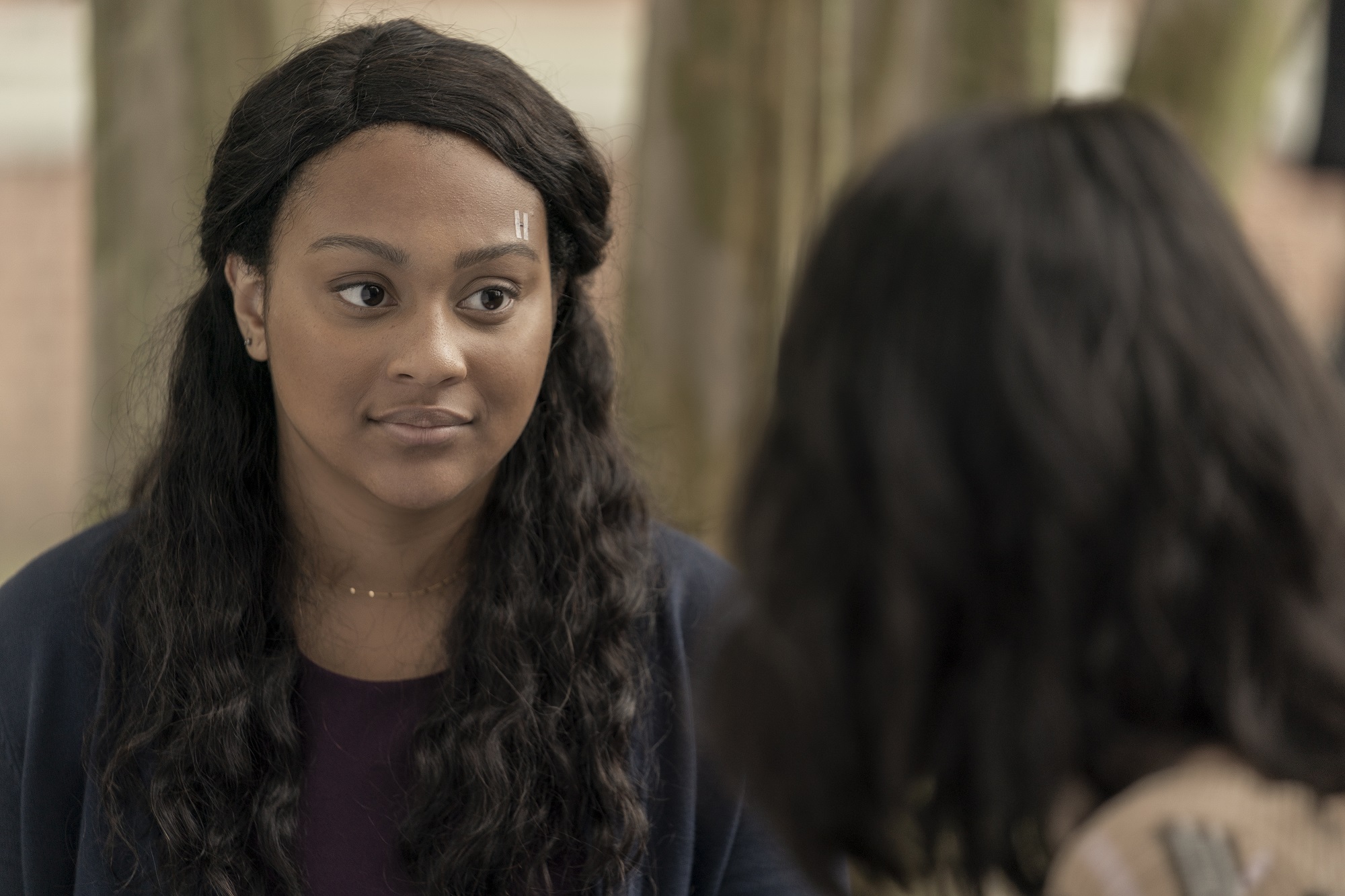 'the Walking Dead: World Beyond' Star Aliyah Royale Says Iris Is 