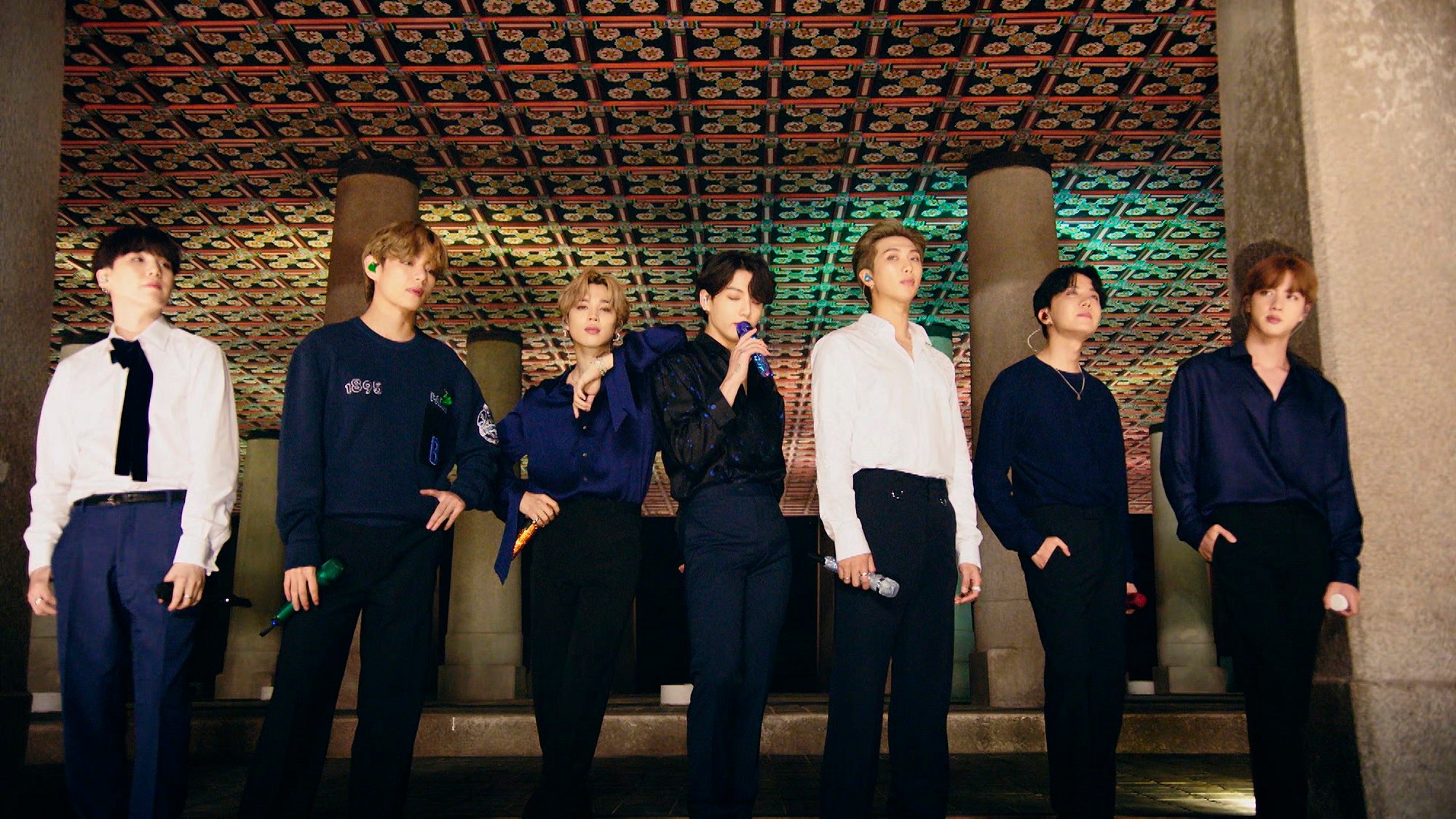 BTS' Outfits For 'Map Of The Soul O:NE' Online Concert, InkiStyle