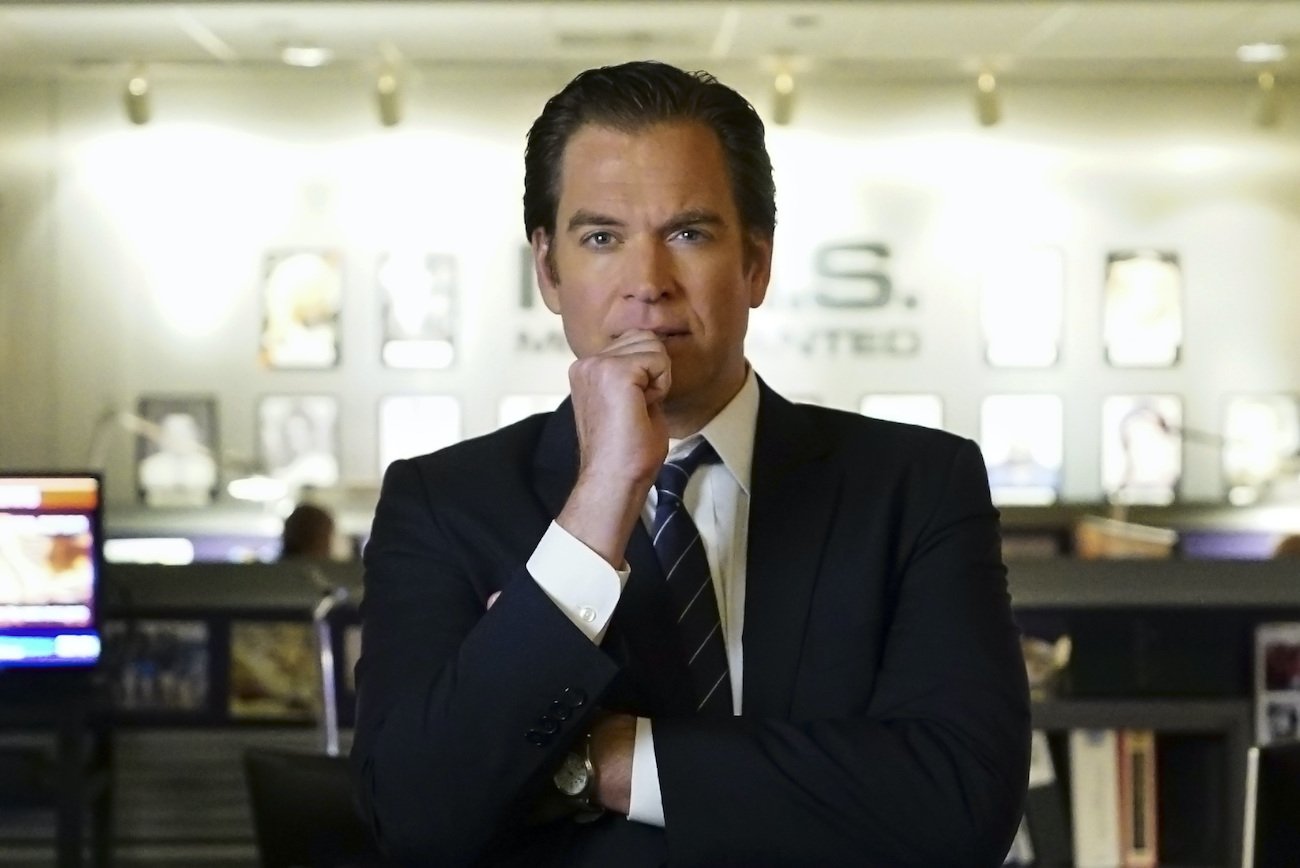 Who Did Michael Weatherly Watch His Last 'NCIS' Episode With?