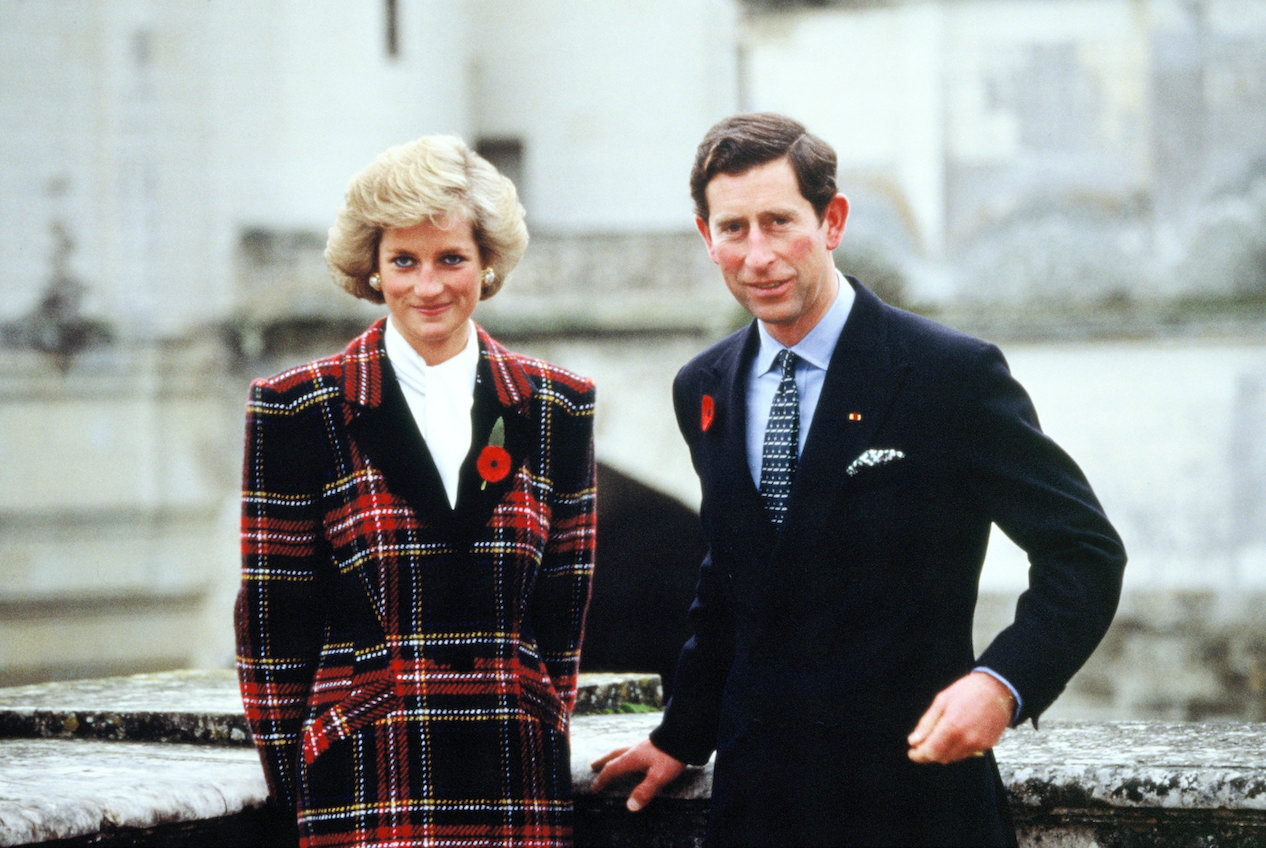 Princess Diana and Prince Charles in France