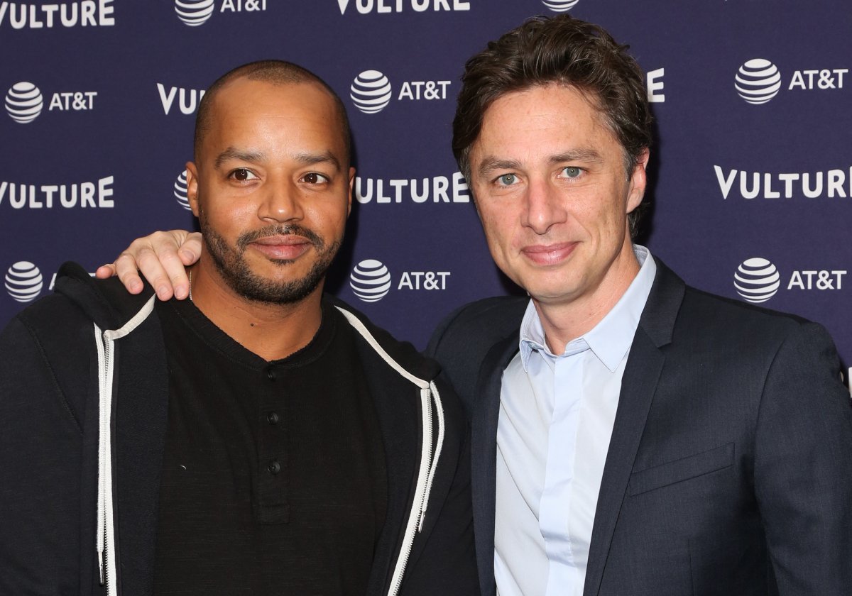 Scrubs Donald Faison Zach Braff