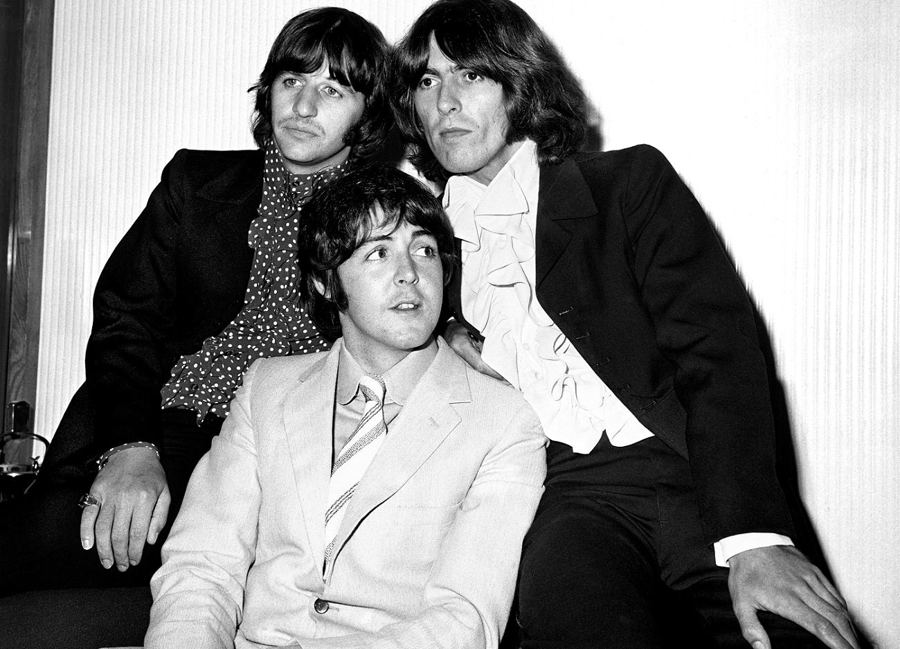 3 Beatles in 1968