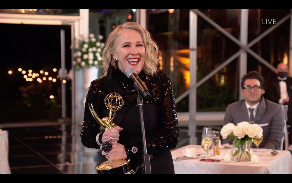 Catherine O'Hara winner for Schitt's Creek on Emmys