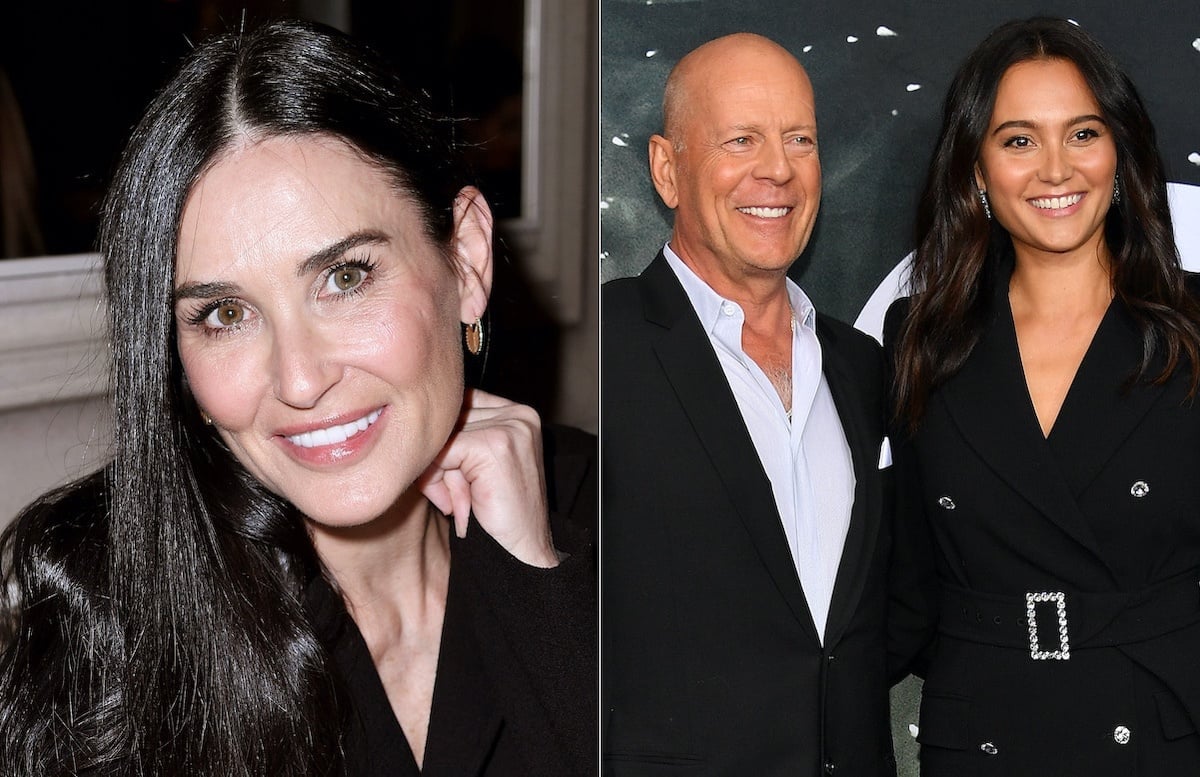 Demi Moore and Bruce Willis' Wife Emma Are Actually Good Friends