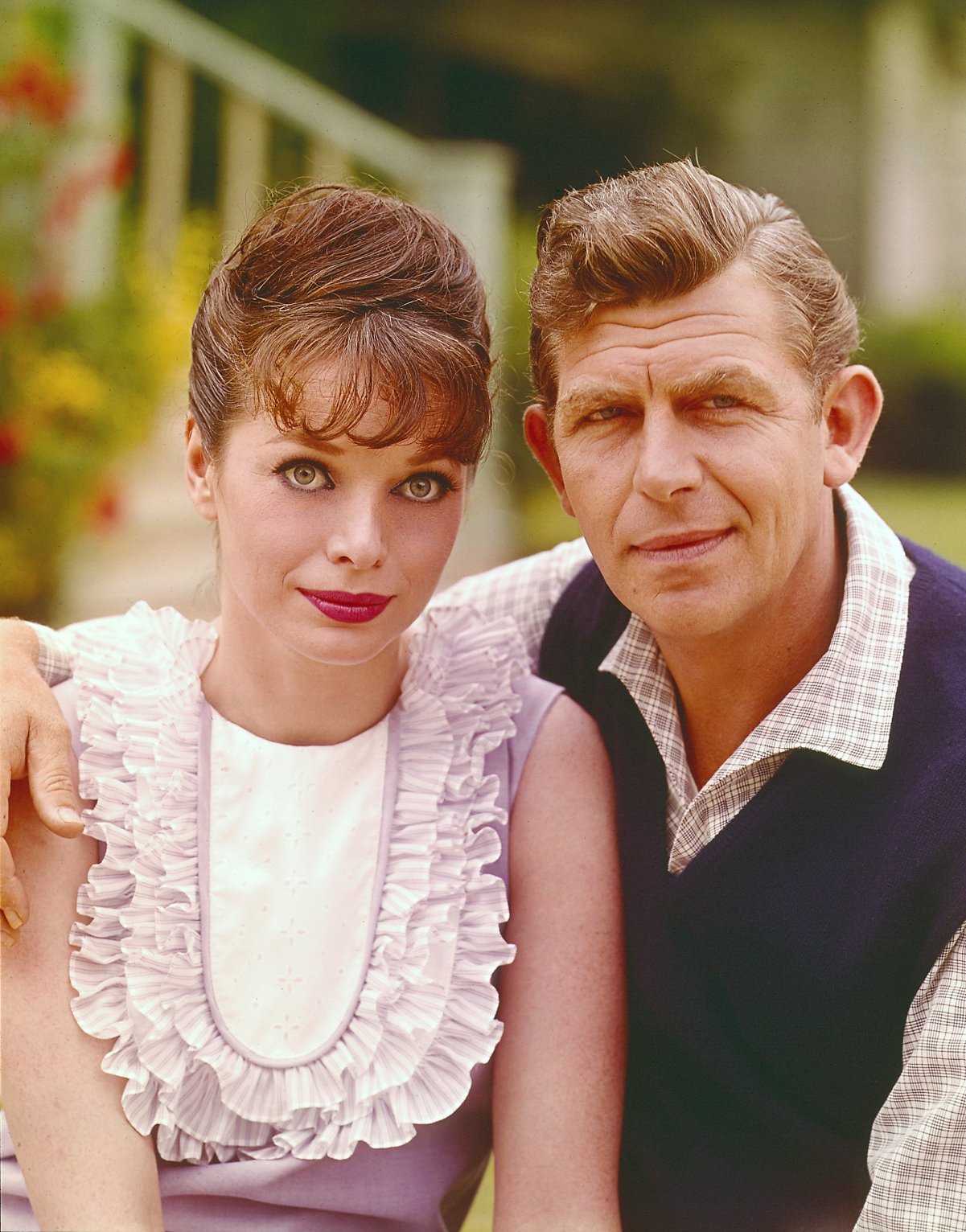 Aneta Corsaut and Andy Griffith, 1965
