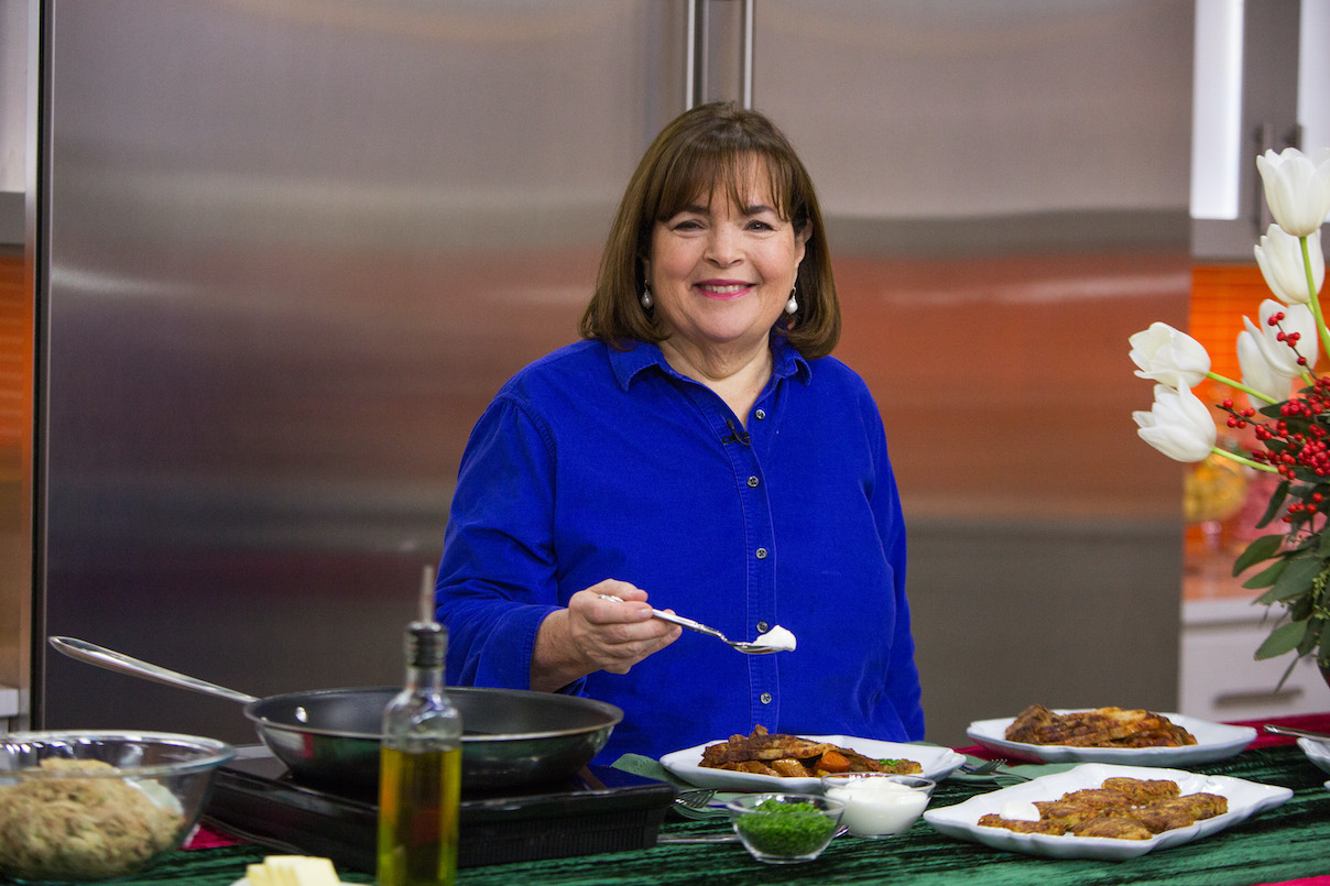 Ina Garten cooks on 'Today' in 2017