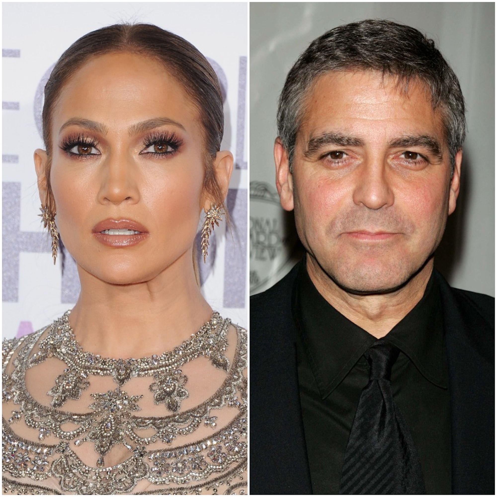 Jennifer Lopez and George Clooney