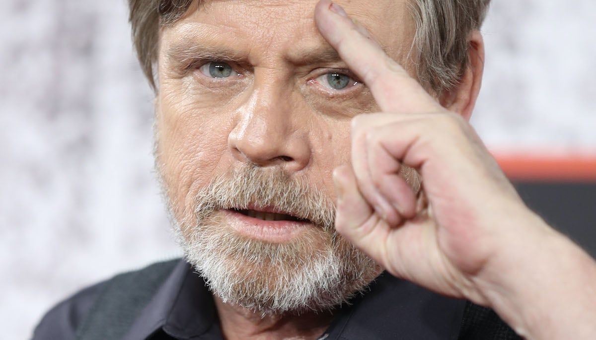 Mark Hamill at the 'Star Wars: The Last Jedi' photocall