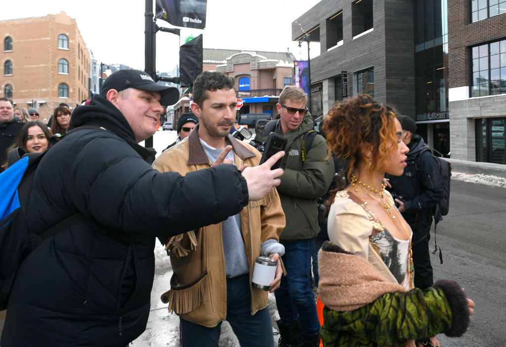 Shia LaBeouf and FKA Twigs